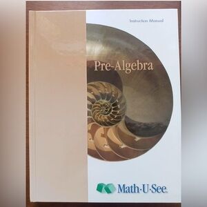 By Steven P. Demme - Pre-Algebra Instruction Manual (1905-07-16) [Hardcover]